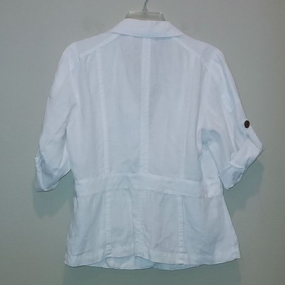 Chico's Linen jacket - Picture 2 of 4